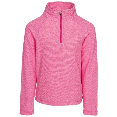 Front - Trespass Childrens Girls Meadows Fleece