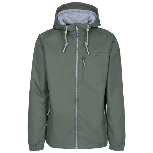 Front - Trespass Mens Anchorage Hooded Jacket
