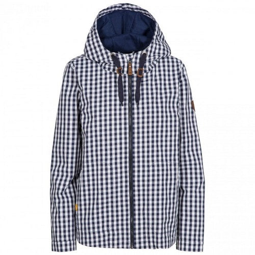 Front - Trespass Dignity WomensLadies Printed Waterproof Jacket