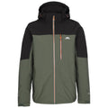 Front - Trespass Mens Tappin Hooded Waterproof Jacket