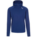 Front - Trespass Mens Robins Hooded 1/2 Zip Top