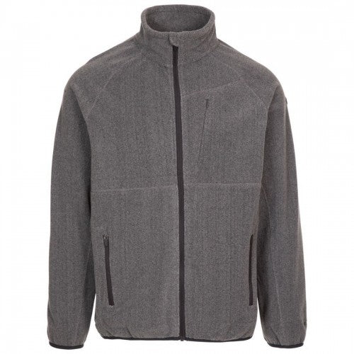Front - Trespass Mens Talkintire Fleece Jacket