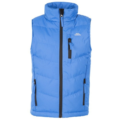 Front - Trespass Childrens Boys Jetty Padded Gilet