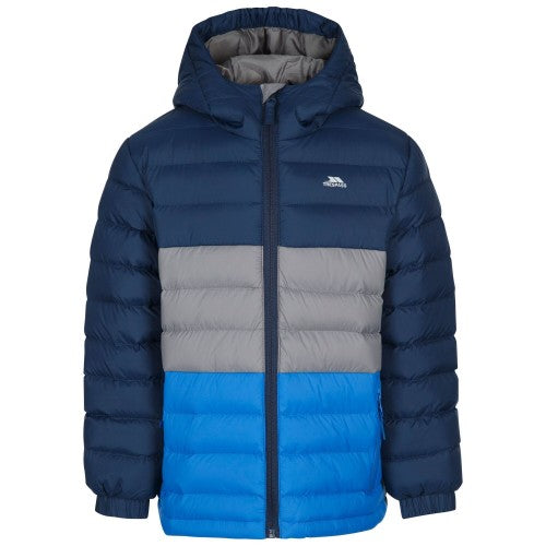 Front - Trespass Boys Shift Padded Jacket