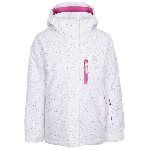 Front - Trespass Girls Chic TP75 Ski Jacket