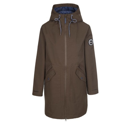Front - Trespass Womens/Ladies Maisy DLX Waterproof Jacket