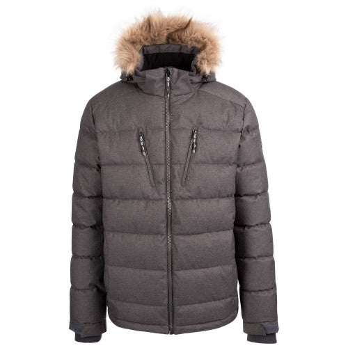 Front - Trespass Mens Pagleshaw TP75 Waterproof Parka
