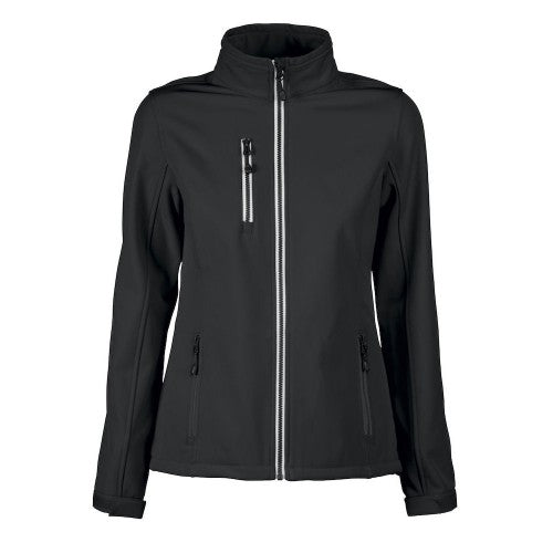 Front - Printer RED Womens/Ladies Vert Soft Shell Jacket