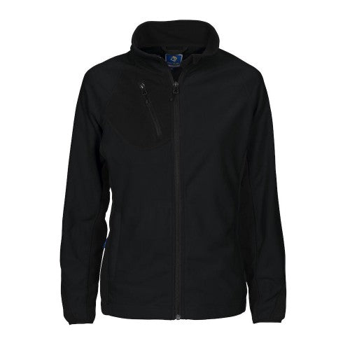 Front - Projob Womens/Ladies Microfleece Jacket