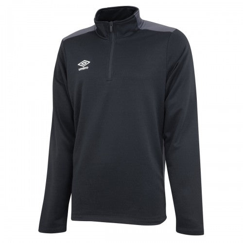 Front - Umbro Childrens/Kids Half Zip Pullover
