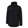 Front - Umbro Mens Bench Padded Jacket