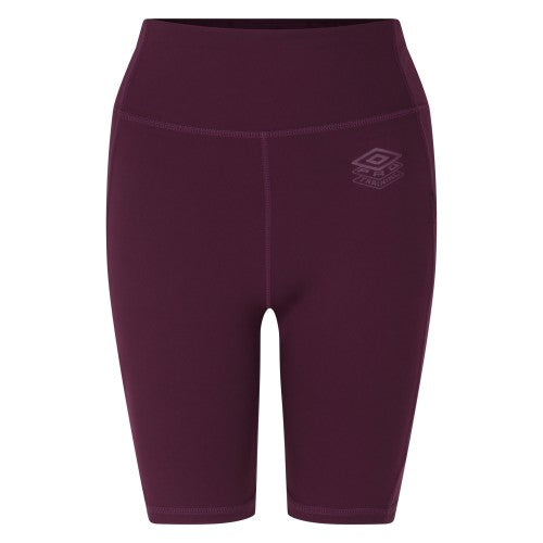 Front - Umbro Womens/Ladies Pro Training Cycling Shorts