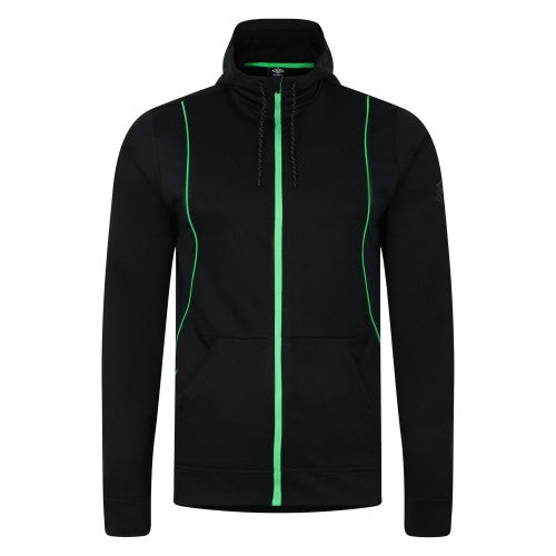 Front - Umbro Mens Pro Training Full Zip Hoodie