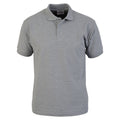 Sport Gray - Front - Absolute Apparel Mens Precision Polo