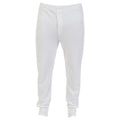 White - Front - Absolute Apparel Mens Thermal Long Johns