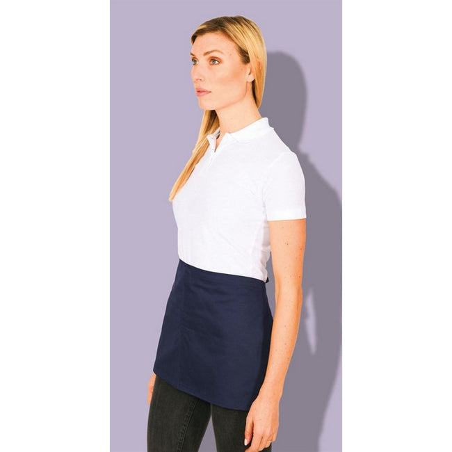 Navy - Back - Absolute Apparel Adults Workwear Waist Apron