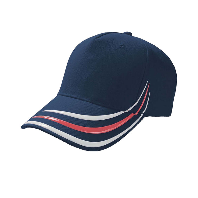 Navy - Front - Atlantis Alien 5 Panel Baseball Cap