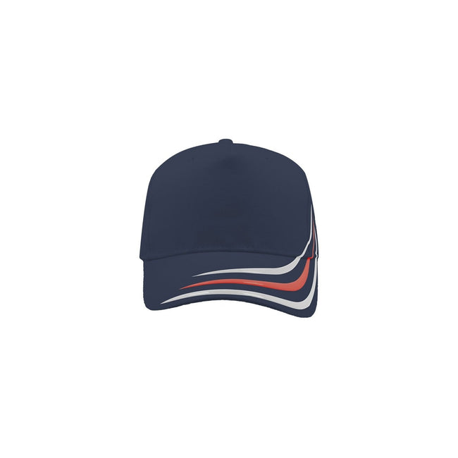 Navy - Pack Shot - Atlantis Alien 5 Panel Baseball Cap