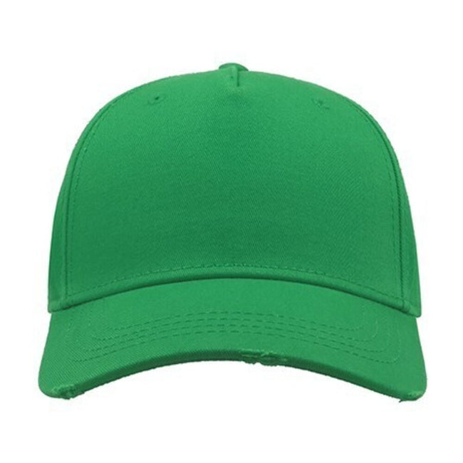 Green - Lifestyle - Atlantis Cargo Weathered Visor 5 Panel Cap