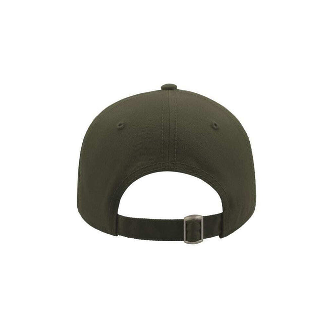 Olive - Back - Atlantis Cargo Weathered Visor 5 Panel Cap