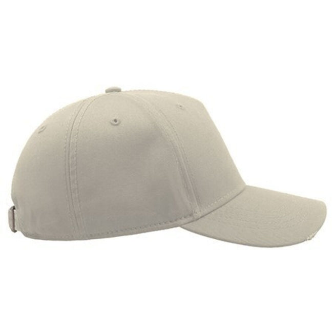 Stone - Side - Atlantis Cargo Weathered Visor 5 Panel Cap