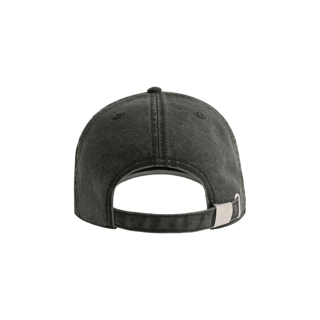 Black - Back - Atlantis Digg Pigment Dyed 6 Panel Cap