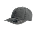 Black - Front - Atlantis Digg Pigment Dyed 6 Panel Cap