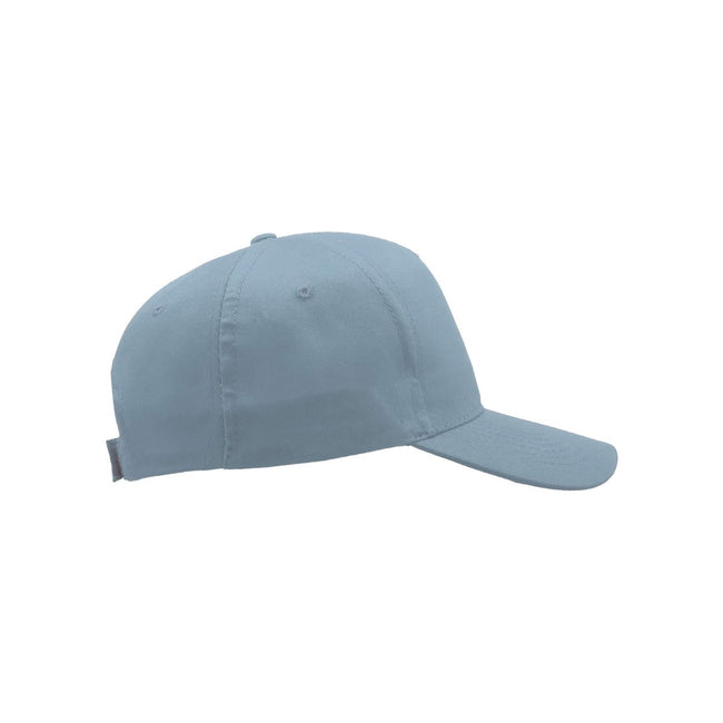 Light Blue - Side - Atlantis Childrens-Kids Start 5 Cap 5 Panel