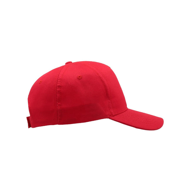 Red - Side - Atlantis Childrens-Kids Start 5 Cap 5 Panel
