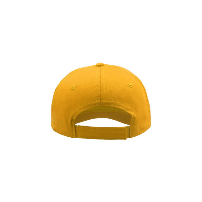 Yellow - Back - Atlantis Childrens-Kids Start 5 Cap 5 Panel