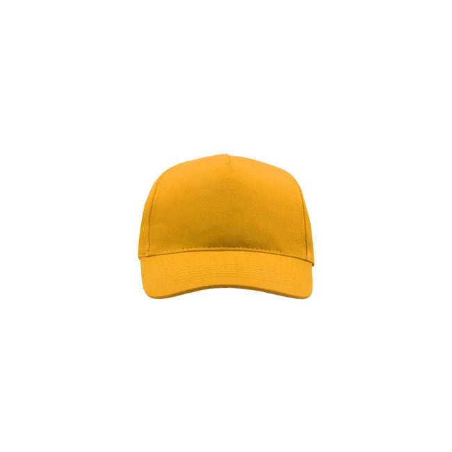 Yellow - Pack Shot - Atlantis Childrens-Kids Start 5 Cap 5 Panel