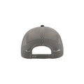 Navy-Gray - Back - Atlantis Rapper Cotton 5 Panel Trucker Cap