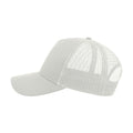 White-White - Lifestyle - Atlantis Rapper Cotton 5 Panel Trucker Cap