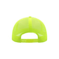 Safety Yellow-White - Back - Atlantis Rapper 5 Panel Trucker Cap