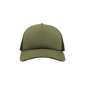 Olive-Black - Pack Shot - Atlantis Rapper 5 Panel Trucker Cap
