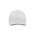 White - Lifestyle - Atlantis Start 5 Sandwich 5 Panel  Cap