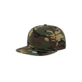 Camo Green - Front - Atlantis Flat Visor 5 Panel Cap