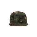 Camo Green - Side - Atlantis Flat Visor 5 Panel Cap
