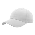 White - Front - Atlantis Zoom Sports 6 Panel Baseball Cap