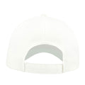 White - Side - Atlantis Zoom Sports 6 Panel Baseball Cap
