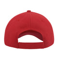 Red - Side - Atlantis Zoom Sports 6 Panel Baseball Cap