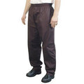 Black - Front - BonChef Baggy Chef Pants