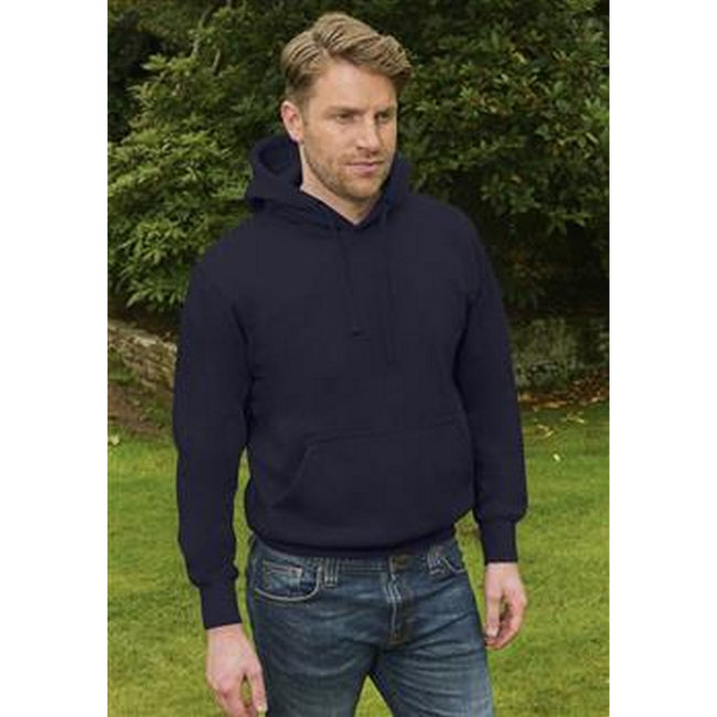 Navy - Back - Casual Original Mens Pullover Hood