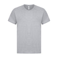 Heather Gray - Front - Casual Classic Mens Ringspun Tee
