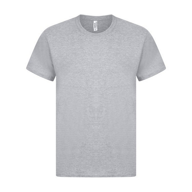 Heather Gray - Front - Casual Classic Mens Ringspun Tee