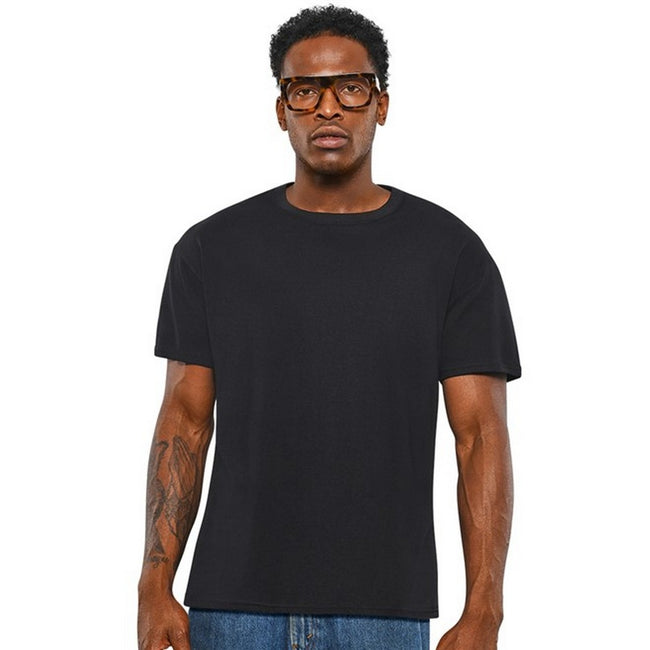 Black - Back - Casual Classic Mens Ringspun Tee