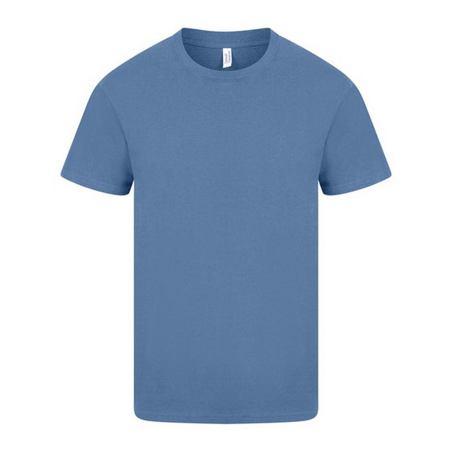 Indigo Blue - Front - Casual Classic Mens Ringspun Tee