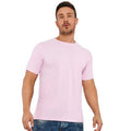 Light Pink - Back - Casual Classic Mens Ringspun Tee