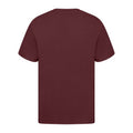 Maroon - Side - Casual Classic Mens Ringspun Tee