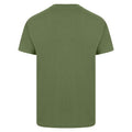 Military Green - Side - Casual Classic Mens Ringspun Tee